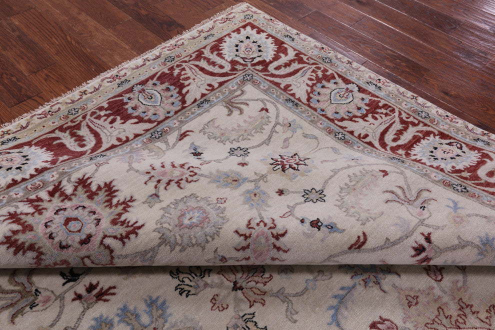 8' 1" X 10' 1" Persian Tabriz Handmade Wool Rug - Q16035