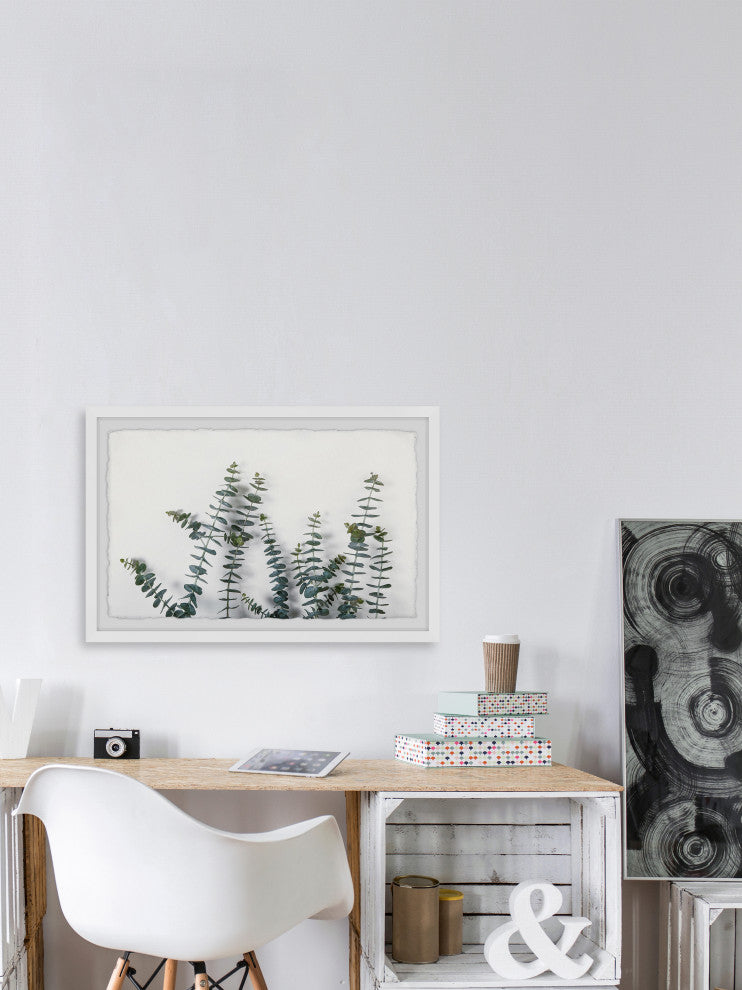 "Bloom and Grow" Framed Painting Print, 18x12