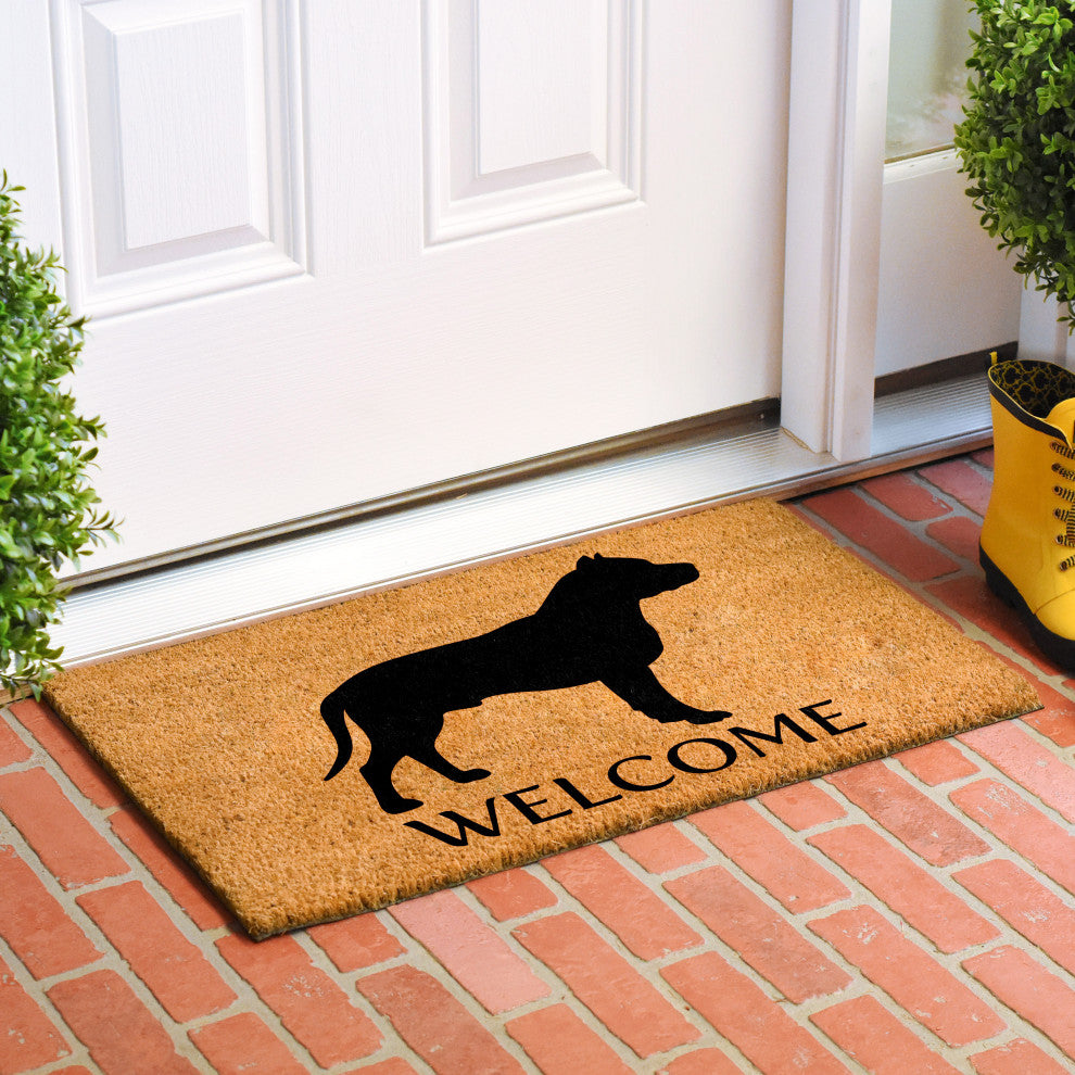 Calloway Mills Staffordshire Bull Terrier Doormat, 24"x36"