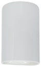 Ambiance ADA Small Cylinder Wall Sconce, Closed, Gloss White, LED