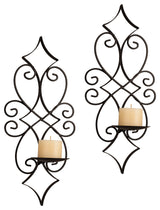Danya B Casablanca Candle Sconces, Set of 2