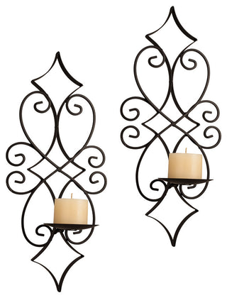 Danya B Casablanca Candle Sconces, Set of 2