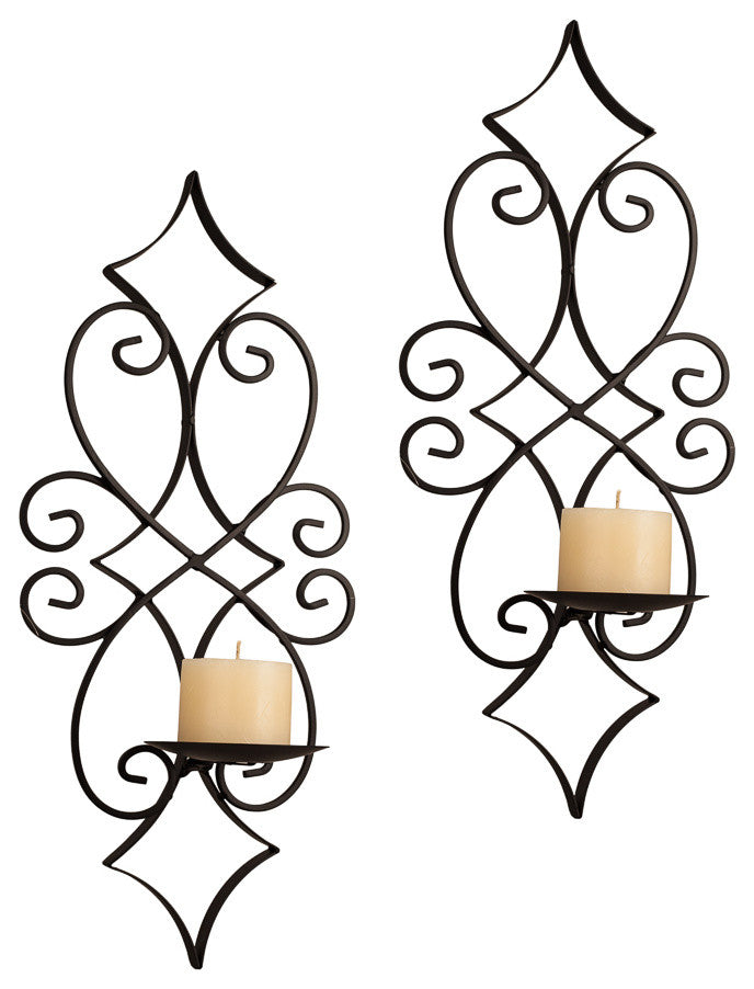 Danya B Casablanca Candle Sconces, Set of 2