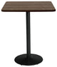 KFI Mode 30" Square Top Breakroom Table Teak (Cinnamon) - Engineered Wood