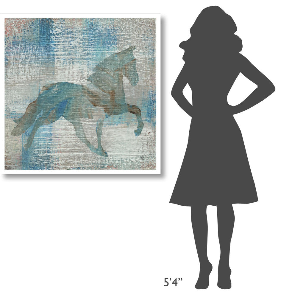 "Cheval II" Digital Paper Print by Studio Mousseau, 38"x38"