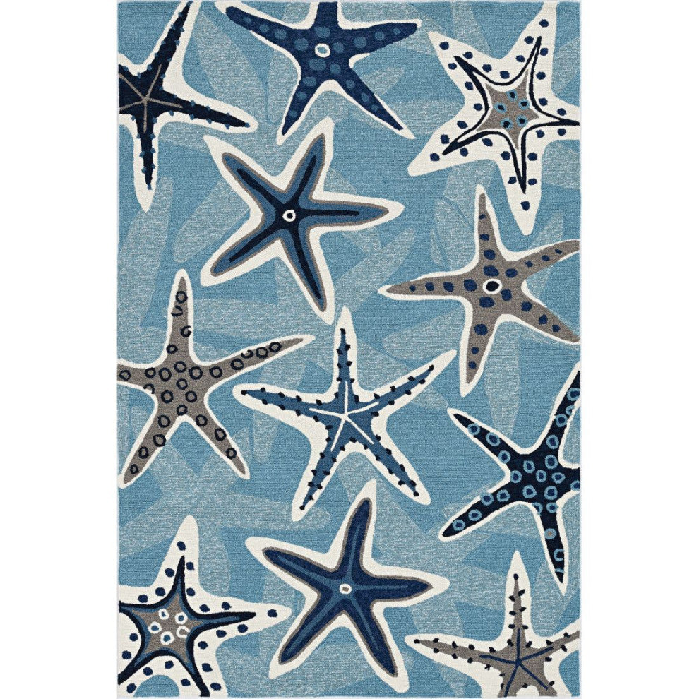 KAS Harbor 4203 Blue Sands Area Rug, 3'x5'
