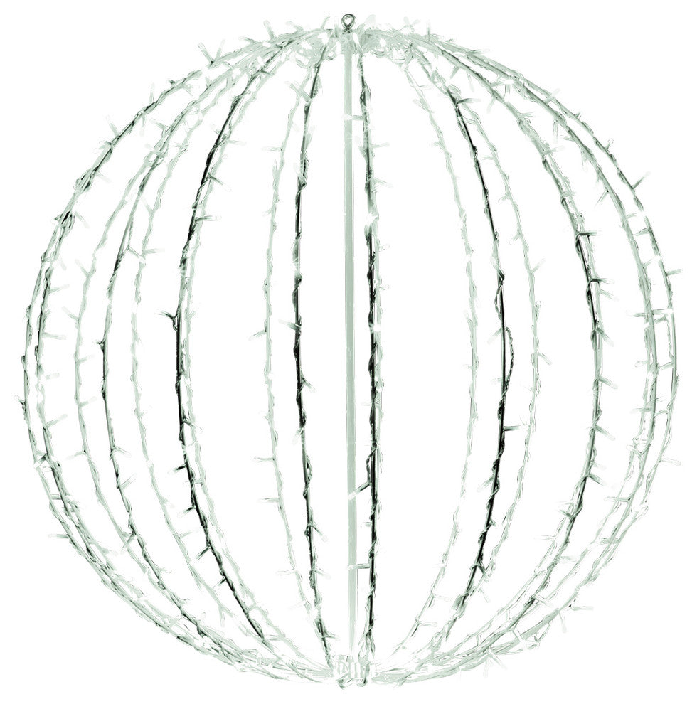 32" Sphere With 400 Cool White 5Mm LEDs