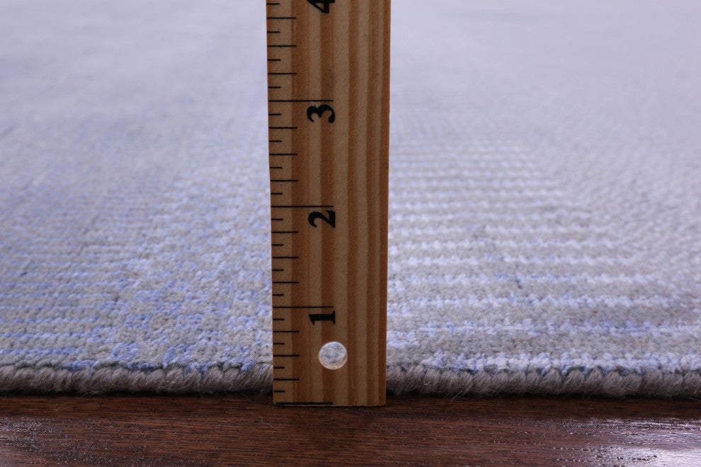 7' 11" X 10' 0" Savannah Grass Wool and Silk Hand-Knotted Rug Q11426