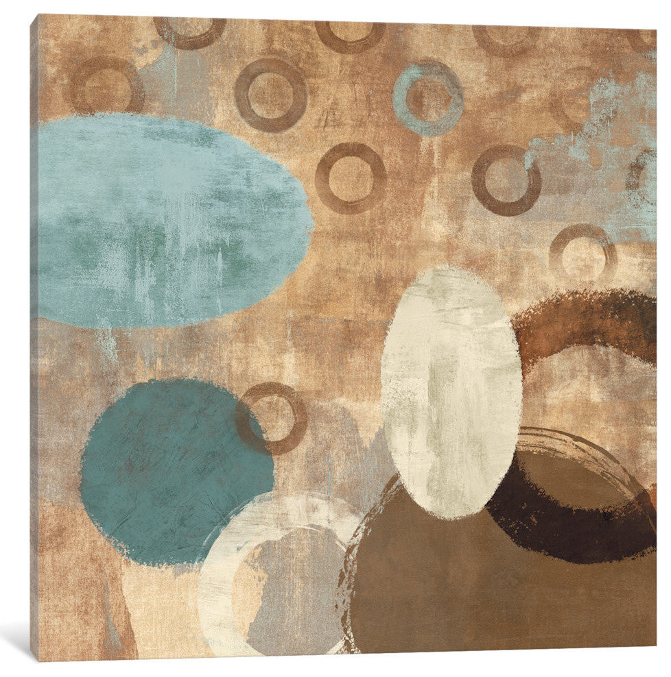 "Happy Go Lucky II" by Brent Nelson, Canvas Print, 37"x37"