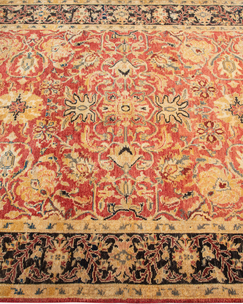 ECLECTIC, Hand Knotted Area Rug 6' 4" X 4' 1"