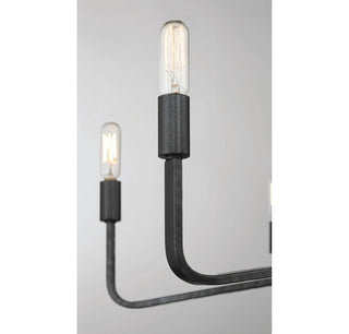 Salem 8-Light Forged Iron Chandelier