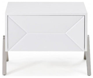 Modrest Candid Modern White Nightstand