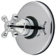 Kingston Brass Volume Control, Polished Chrome