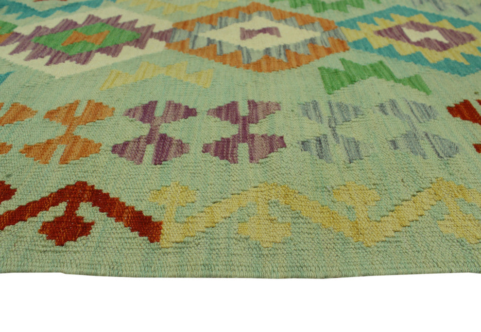 Sangat Kilim Daylin Lt. Green Rug