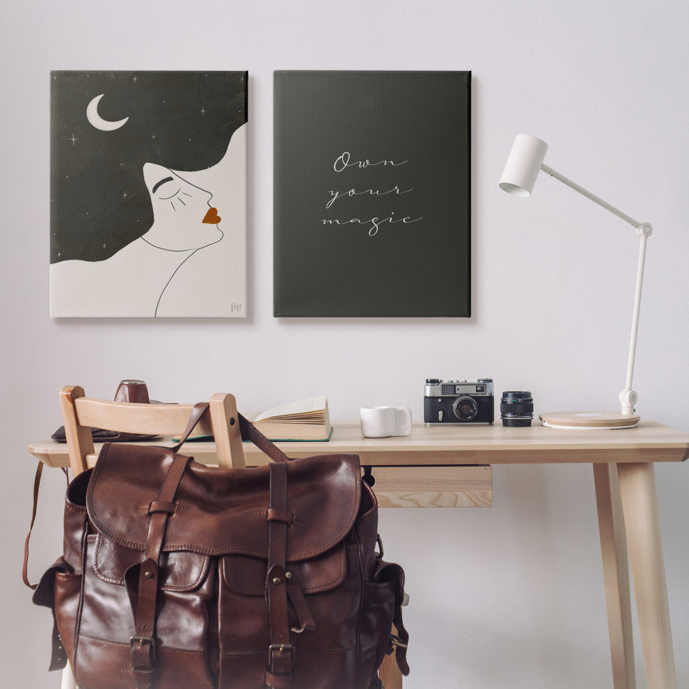 Own Your Magic Abstract Starry Night Hair,24 x 30