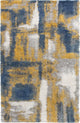 Noori Rug Shag Walsh Blue/Gold Rug