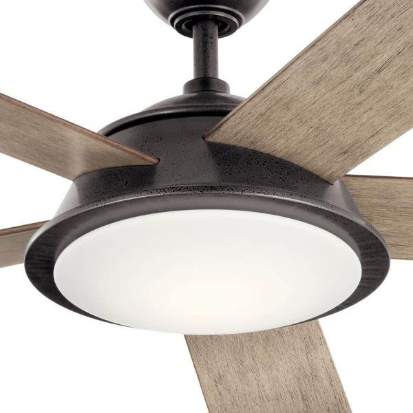 Kichler Lighting 310100OZ Verdi 56" Ceiling Fan With Light Kit