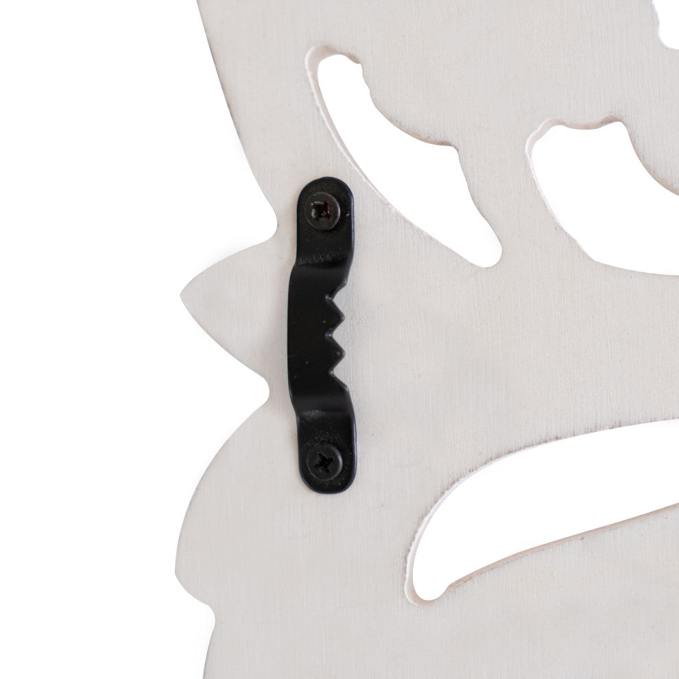 Malito Wall Medallion, White