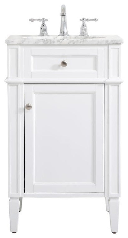 Elegant Lighting VF12521 Park Avenue 21" - Natural Wood