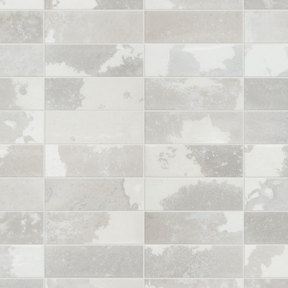 Kings Luxe Tradition Brick Silver Ceramic Wall Tile