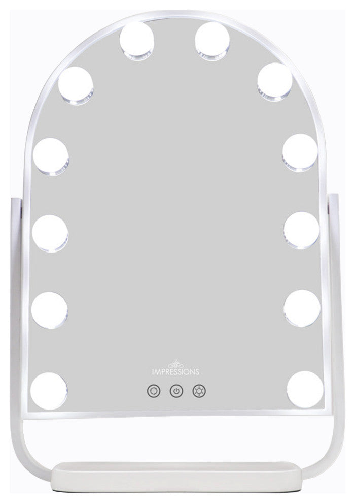 Curva Arch Tri Tone LED Makeup Mirror