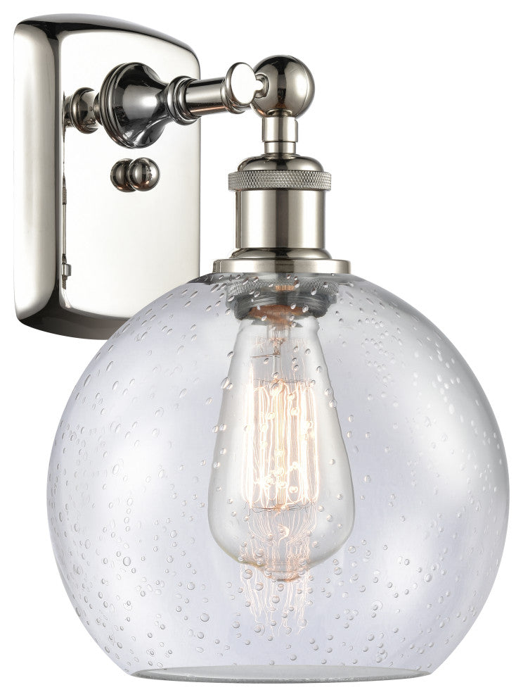 Innovations Lighting 516-1W-PN-G124-8-LED Athens 1 Light 8" Sconce