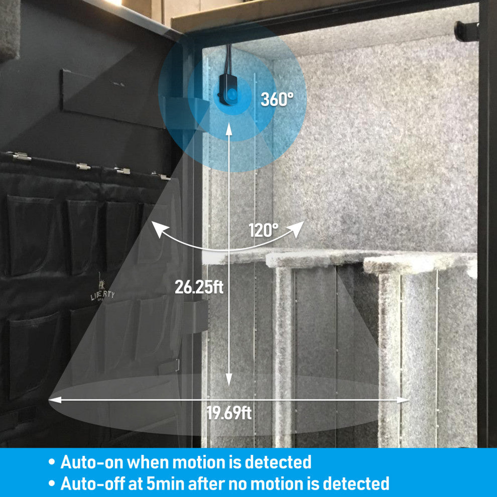 12" Linkable Light Bars, Safe Light Kit for Under Cabinet
