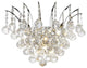 Elegant Victoria Wall Sconce, Chrome Finish With Royal Cut Crystal