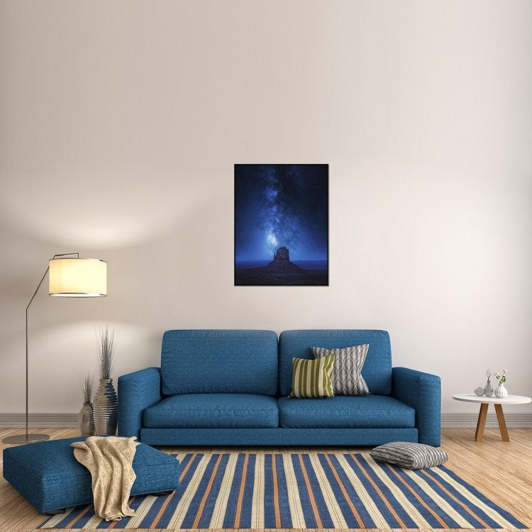 "Monument Milkyway" Framed Canvas Giclee by Juan Pablo De, 31x41"