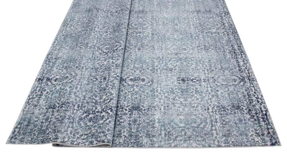 Noori Rug High-low Westfield Philip Silver/Blue Rug