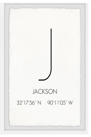 "J Jackson" Framed Painting Print, 16x24