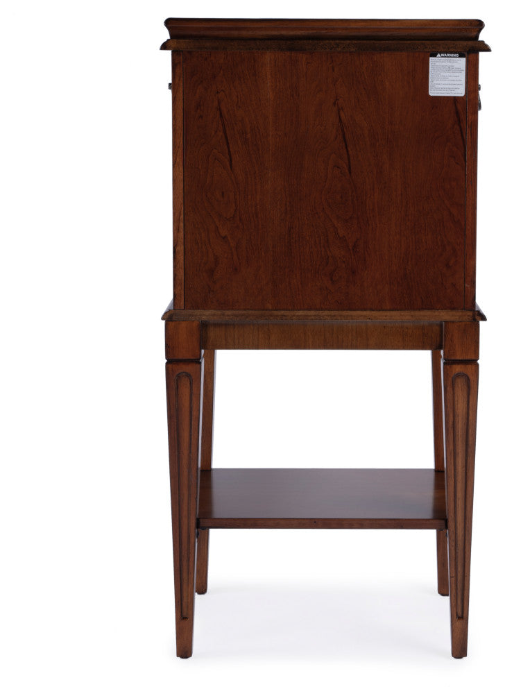 Full back view of the chest on a white background.