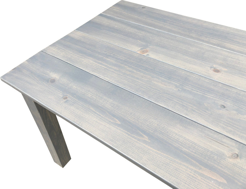 Grey Farmhouse Table, 66