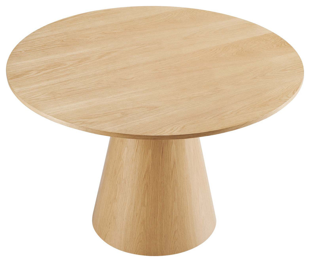 Provision 47" Round Dining Table, Oak