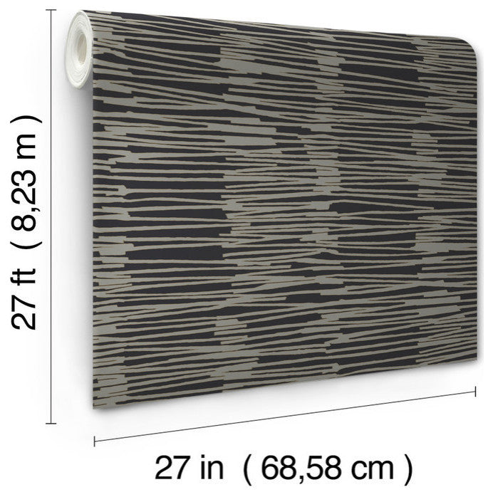 Water Reed Thatch Wallpaper
