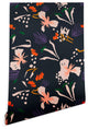 Deny Designs Holli Zollinger Anthology Garden Black Wallpaper, Black, 2'x8'