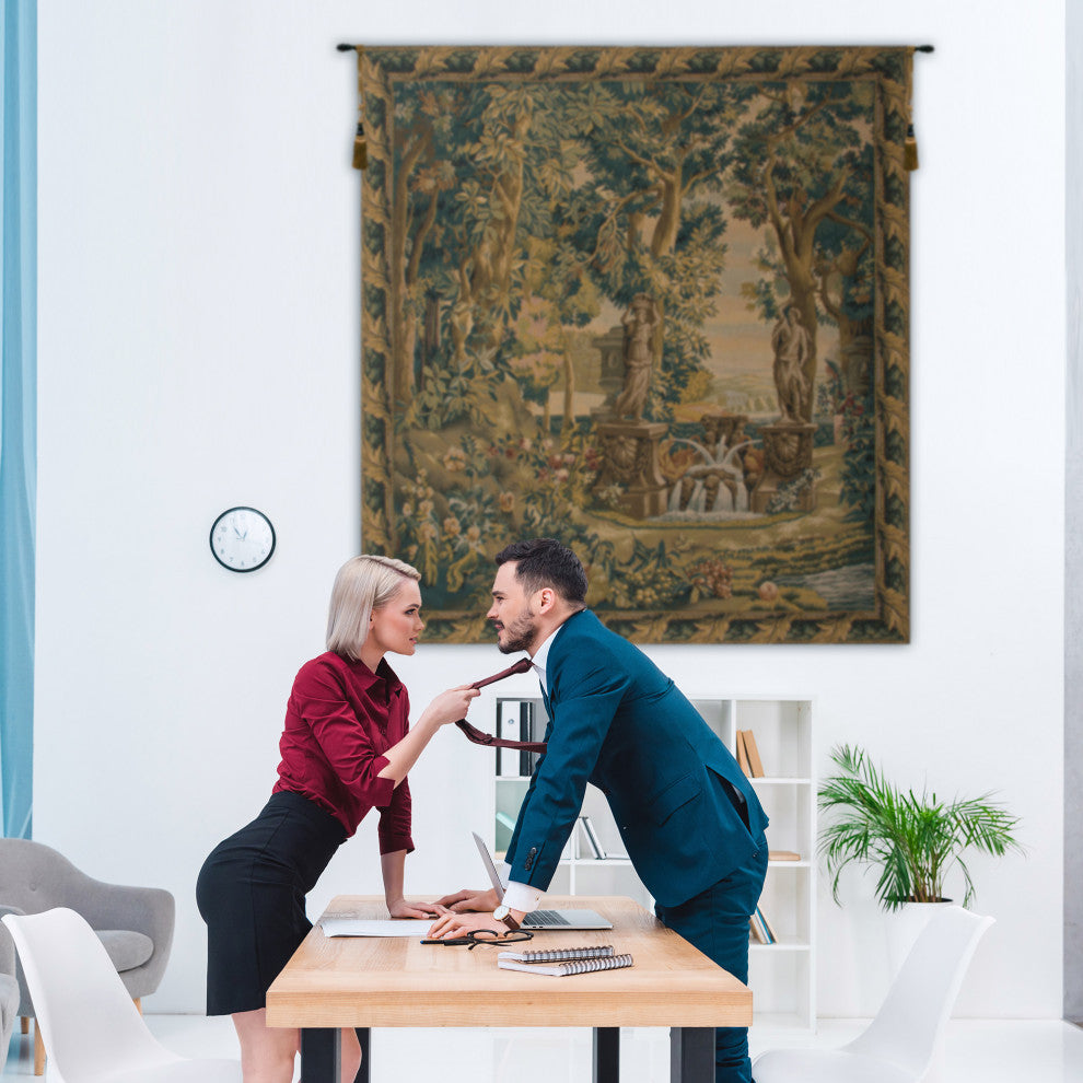 Villa Garden Classic Belgian Wall Tapestry