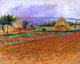 Pierre Auguste Renoir Field and Haystacks Wall Decal
