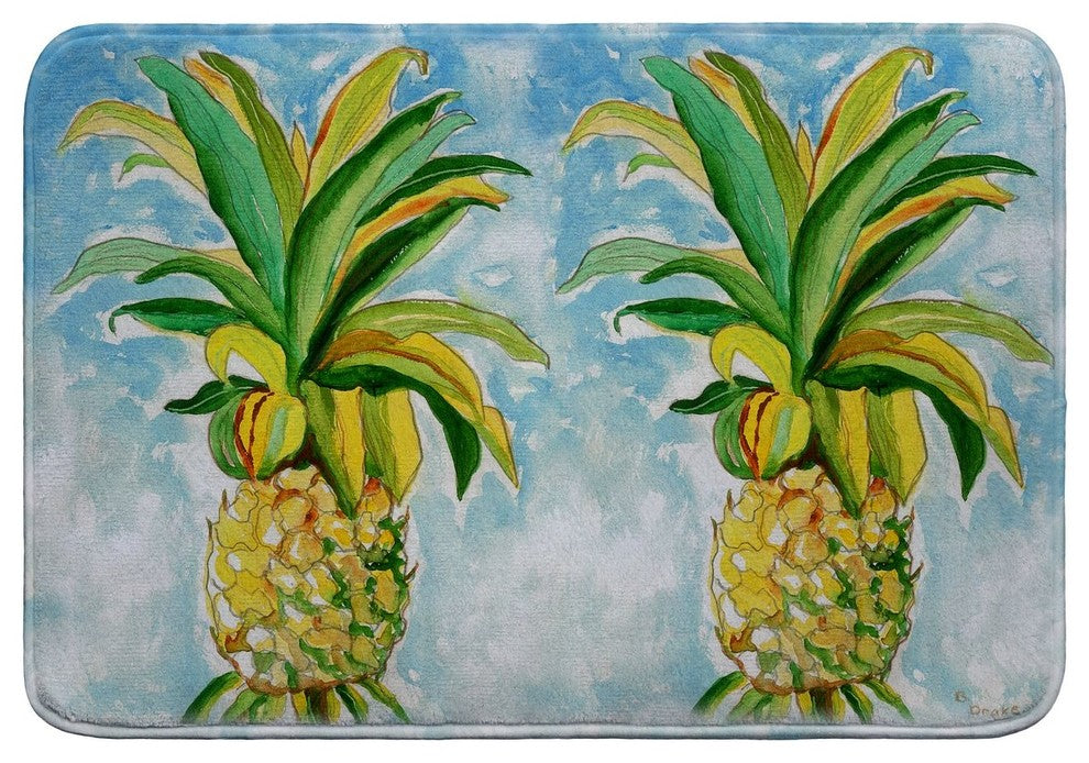 Pineapples Bath Mat 24x36