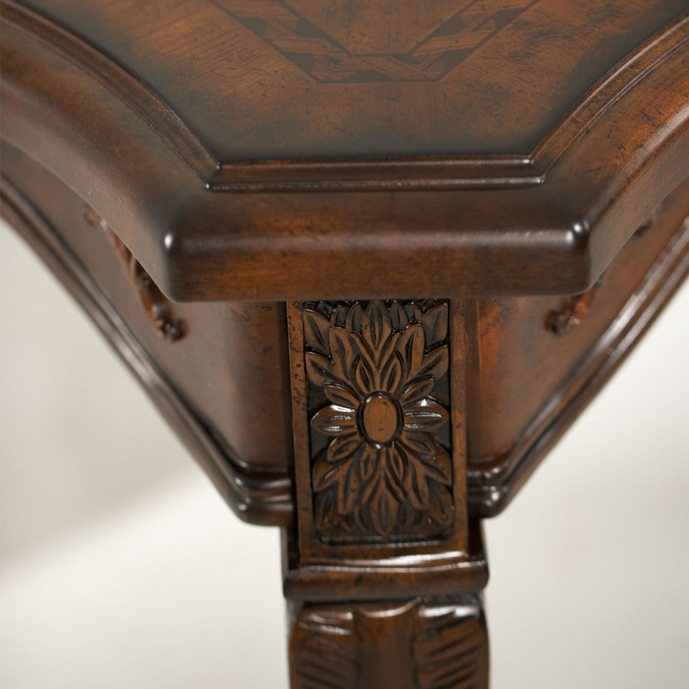 Windsor Court Gathering Table, Vintage Fruitwood
