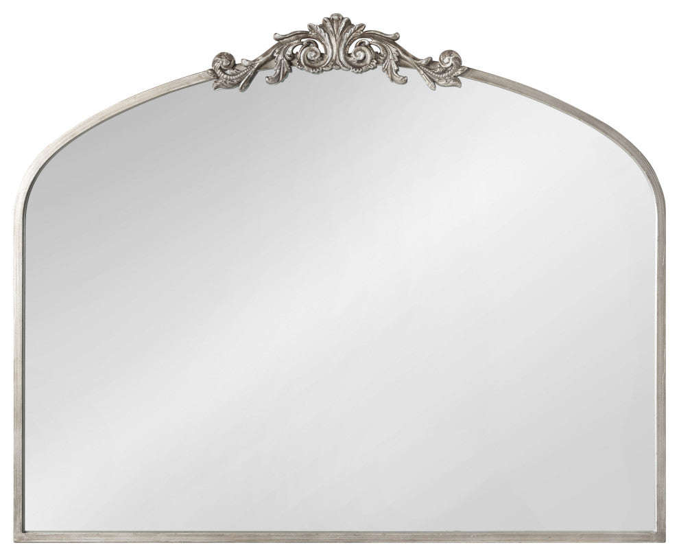 Arendahl Traditional Arch Mirror, Silver, 36"x29"