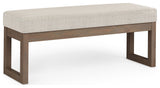 Milltown Large Ottoman Bench