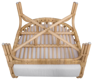 Lana Rattan Accent Arm Chair