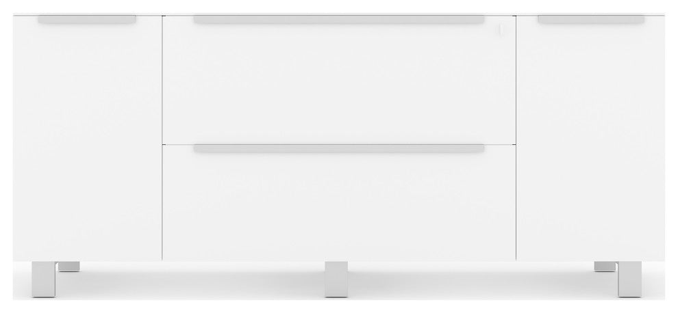 K123 Credenza, White