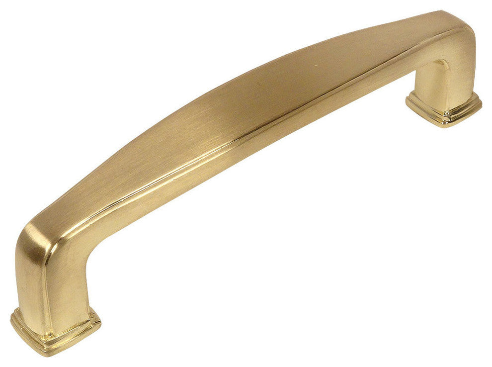 Cosmas 4392BB Brushed Brass 3-3/4"� CTC Cabinet Pull [10-PACK]