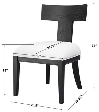Uttermost Idris Armless Chair