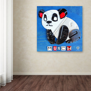 "Munch the Panda" Canvas Art by Design Turnpike