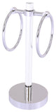 Clearview Vanity Guest Towel Ring, Polished Chrome