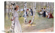 "Breakfast In The Open" Stretched Canvas Giclee by Carl Larsson, 22"x14"
