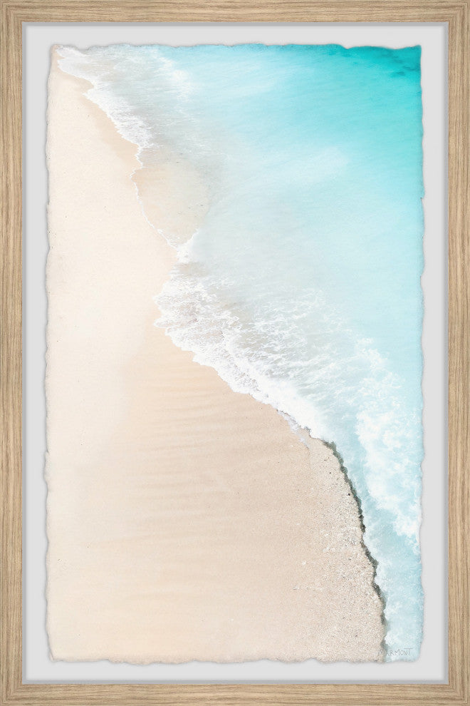 "Off in Paradise" Framed Painting Print, 24x36